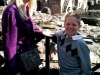 Cody al Colosseo con la mamma Tina Dean