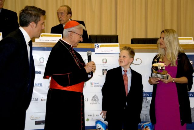 Il Cardinale a Cody: Tu sei un esempio per il mondo