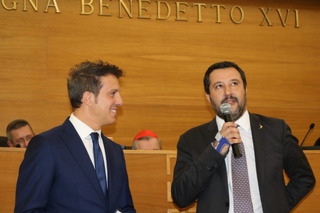 Il Ministro Salvini al Premio Sciacca